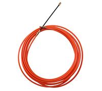 Foemey 4Mm 5 Meter Orange Guide Device Nylon Electric Cable Push Pullers Duct Snake Rodder Fish Tape Wire