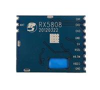 Foemey 5.8G FPV Mini Wireless Audio Video Receiver Module RX5808 for FPV System RC Helicopter RC Parts