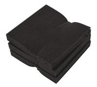 Foemey 6pcs 30X30X4CM Soundproofing Acoustic Foam Tiles Noise Sound-Absorbing