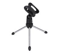 Foemey Detachable Foldable Portable Angle Adjustable Tripod Table Desktop Mic miniphone Stand Holder Bracket