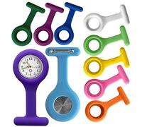 Foemey High-Quality Silicone Nurse Clock in 10 Colors Free Battery