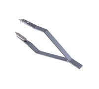 Foemey Stainless Steel 7825 V Type Watch Spring Bar Tweezers for Watch Repair