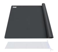 Foepoge Extra Large Silicone Mat for Resin 71x51 cm Craft Mat for Table | Non Stick Silicone Mat for Crafts Heat Resistant Countertop Protector for Kitchen Worktops Craft Mat for Resin Mould/DarkGrey