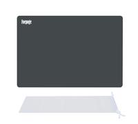 Foepoge Large Size Silicone Craft Mat, 1mm Thick Silicone Sheet for Resin Molds, Nonstick DIY Crafting Painting Pad, Multipurpose Heat Resistant Food Grade Placemat 23.6"x15.7" - Dark Gray