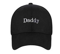 Foetest Agshcqi Adjustable Baseball Cap Daddy Hat Headdress Dad-Cap Hat Sunhat Hip-Hop Flat Snapback - Black - Adjustable