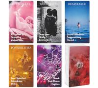 Fofeadm Oracle Cards, 78 PCS Love Oracle Cards Deck with Meaning on Them, Love Oracle Cards for Beginners, Answers to Guiding You Through Life and Love Questions