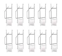 Fofetbfo 20pcs Tomato Support Hooks Greenhouse Trellising Kit Plant Roller Hooks with 15M Twine Vine Twine Crop Trellis Kit, Plant Roller Hook(#1)