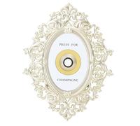 Fofetbfo Metal Champagne Button Sign, Ring Mini Press for Champagne Button, Halloween Retro Champagne Wine Doorbell, Button Champagne Theme Rings Bell for Party Christmas Home Bedroom Hotel