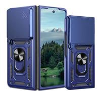 Fofvccv Slide Camera Lens Cover Case for Motorola Razr Fold SJ Blue
