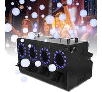 Fog and Bubble Machine, 3-in-1 Smoke Machine with Remote, Multi-Effect CO2 Fog and Bubble Maker, 4 Nozzle Design for Events, Parties, and Commercial Use