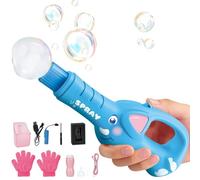 Fog Bubble Machine - Electric Mist Bubble Equipment, Visual Glow Performance Maker, Musical Action Spray Apparatus, Event Atmosphere Creation Recreation Item | For Children Gathering Seaside Warm Seas