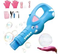 Fog Bubble Toy - Rechargeable Electric Toy | Automatic Bubble Maker with Lights and Music - for Parties Beach Summer Outdoor Play Indoor Stages and Events