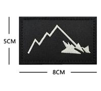 Fog Forward Embroidered Morale Arm Patch with Hook & Loop Fastener