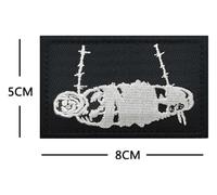 Fog Forward Embroidered Morale Arm Patch with Hook & Loop Fastener