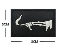 Fog Forward Embroidered Morale Arm Patch with Hook & Loop Fastener
