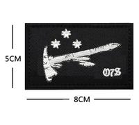 Fog Forward Embroidered Morale Arm Patch with Hook & Loop Fastener