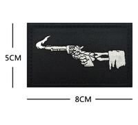 Fog Forward Embroidered Morale Arm Patch with Hook & Loop Fastener