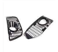 Fog Grille Compatible With VW For T5 5.5 2010 2011 2012 2013 2014 2015 Car Front Bumper Lower Grille Frame Fog Lights Lamp Cover Replacement