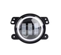 Fog Lamp 4 Inch Car LED Headlight 30W Fog Light With White Halo Ring DRL Angel Eyes For Dodge For Journey For Magnum For Charger(1 piece)