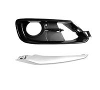 Fog Lamp Assembly For BMW F30 F31 328i 335i Sport Line 5111730 Car Front Bumper Fog Light Cover Set With Silver Trim Front Fog Light(Right side)