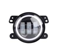 Fog Lamp Assembly For Dodge For Journey For Magnum For Charger 4 Inch LED Headlight 30W LED Fog Light With White Halo Ring DRL Angel Eyes Light Front Fog Light(1 piece)