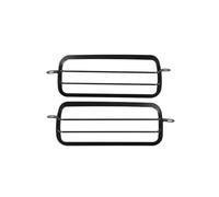 Fog Lamp Bezel Cover FOR Lada FOR NIVA 2pcs Stainless Steel Honeycomb Grille Grill Trim Car Front Fog Light Cover Grille Fog Lamp Cover(Style A)