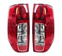 Fog Lamp Car Rear Tail Light Assembly For Nissan For Navara 2005 D40 2005-2015 Rear Taillight Reversing Light Brake Lamp 26555EB38A Tail Lamp Brake Ligh(Red White,1 Pair)