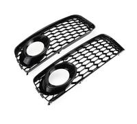 fog lamp cover Compatible With A5 For SLine S5 B8 RS5 2008 2009 2010 2011 2012 Front Bumper Fog Light Lamp Cover Honeycomb Mesh Hex Grille 8T0807681B(Style b)