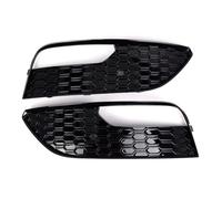 Fog lamp covers Compatible With For A3 2012 2013 2014 2015 2016 Front Bumper Fog Light Bezel Grill Fog Light Grille Cover OEM: 8V3807681 8V3807682
