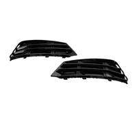 Fog lamp covers Compatible With For A4 B9 2016 2017 2018 Automotive Components Front Fog Light Grill Lower Bumper Grille OEM: 8WD807681 8WD807682