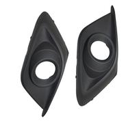 Fog lamp covers Compatible With Mazda For 3 For Axela 2014 2015 2016 2Pcs Car Front Bumper Fog Light Lamp Grille Cover Hood Guard OEM: BKD150C11 BKD150C21