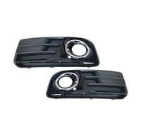 Fog Lamp Covers Compatible With VW For Golf MK6 2009 2010 2011 2012 Front Bumper Lower Grill Vent Fog Light Cover Frame No Hole OEM:5K0853665A