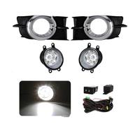 Fog Lamp For Toyota For Wish 2009 2010 2011 2012 Halogen Car Fog Kit Bumper Lamp Daytime Running Light DRL Daylight Accessories Led Fog Light Fog Lights(LED Head Lamp)
