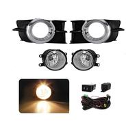 Fog Lamp For Toyota For Wish 2009 2010 2011 2012 Halogen Car Fog Kit Bumper Lamp Daytime Running Light DRL Daylight Accessories Led Fog Light Fog Lights(Halogen)
