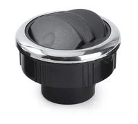 Fog Lamp Grill Car AC Vent Deflector Knob Type Rotation Air Outlet For Camper, For Caravan 80MM Universal( 80mm 46mm)