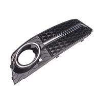 Fog Lamp Grill Fog Light Frame Cover Trim Front Bumper Lamp Grille Cellular Grid Car Accessories For Audi A4 B8 RS4 Style 2009-2012 Fog Light Trim Frame
