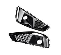 Fog Lamp Grille Compatible With A4 B9 For S-Line S4 2019 2020 8WD807682J Front Honeycomb Grille Cover Fog Light Mesh Grill Decoration Panel 8WD807681J