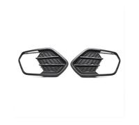 Fog Lamp Grille Cover 1 Pair Front Bumper Fog Light Frame Grille Cover F01039178 For Escape For Kuga 2017-2019 Front Fog Lamp Grille