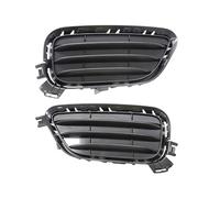 Fog Lamp Grille Cover FOR X3 FOR F25 2015-2017 51117338513 51117338514 Black Front Bumper Grille Lower Bezel Cover Front Fog Lamp Grille(Left and Right)