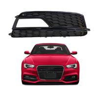 Fog Lamp Grille Cover Set for Audi A5 2012-2017, Vent Grille Insert Front Bumper Replacement,Right-Black