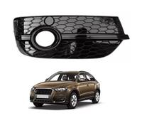 Fog Lamp Grille Cover Set for Audi Q3 2013-2015, Vent Grille Insert Front Bumper Replacement,Right-Black