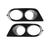Fog Lamp Grille Grill Front Bumper Fog Light Cover Dual Hole Compatible with E46 For M3 2001-2006 Fog Light Guard