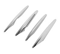 Fog Lamp Grille Trim Set 4Pcs for - Class X253 Line Silver - Easy Installation, Durable ABS Material, Enhances Car Appearance