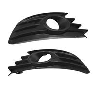 Fog Lamp Grills, For Citroen, For C4 2004 2005 2006 2007 2008 Front Bumper Grille Front Bumper Fog Light Cover Bezel Left Right(Left)(1Pair)