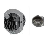 HELLA 1N0 011 988-051 LED-Front Fog Light - 90mm Performance L4060 - 12/24V - round - Fitting - Clear diffusing lens - Lens Colour: Crystal clear - Plug: FEP - left