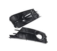 Fog Lamp Light Grill Compatible With A6 C7 2016 2017 2018 2Pcs Front Bumper Fog Light Grille Cover Honeycomb Bezel Grill Modification Repair Accessories