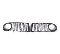 Fog Lamp Light Grill Compatible With Beetle 2006 2007 2008 2009 2010 2PCS Car Front Bumper Fog Light Grille Honeycomb Hex Grill Cover Modification Repair