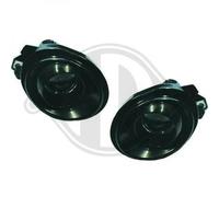 Fog Lamp Set E46 + 39 for 1214250/1215350/1223250 (Black)