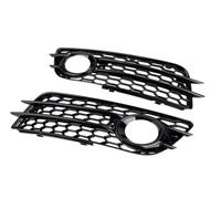Fog Lamp Vent Grille Compatible With A4 B8 For S-Lines S4 2008-2012 Front Bumper Fog Light Grille Cover Honeycomb Lamp Grill Mesh 8K0807681C 8K0807682C