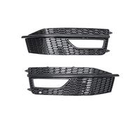 Fog Lamp Vent Grille Compatible With A4 B8 S4 2013 2014 2015 Car Front Bumper Lower Grilles Fog Light Modification Repair Replacement Parts ZZA Ccessories